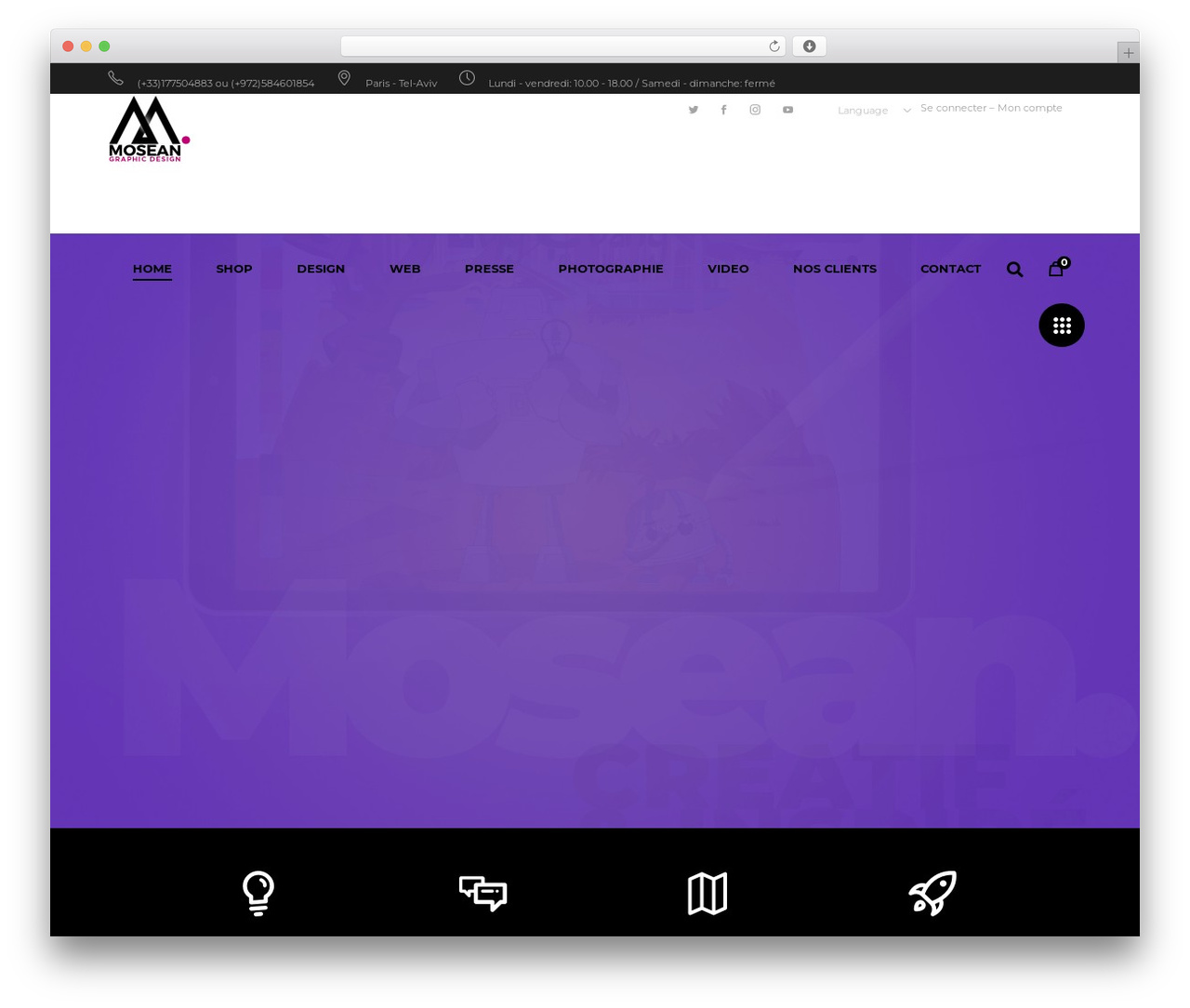 Aoki Child theme WordPress - mosean.co