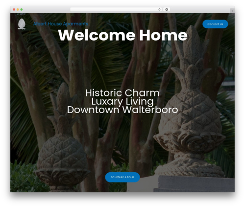 Spectra blocks WordPress plugin - alberthouseapartments.com