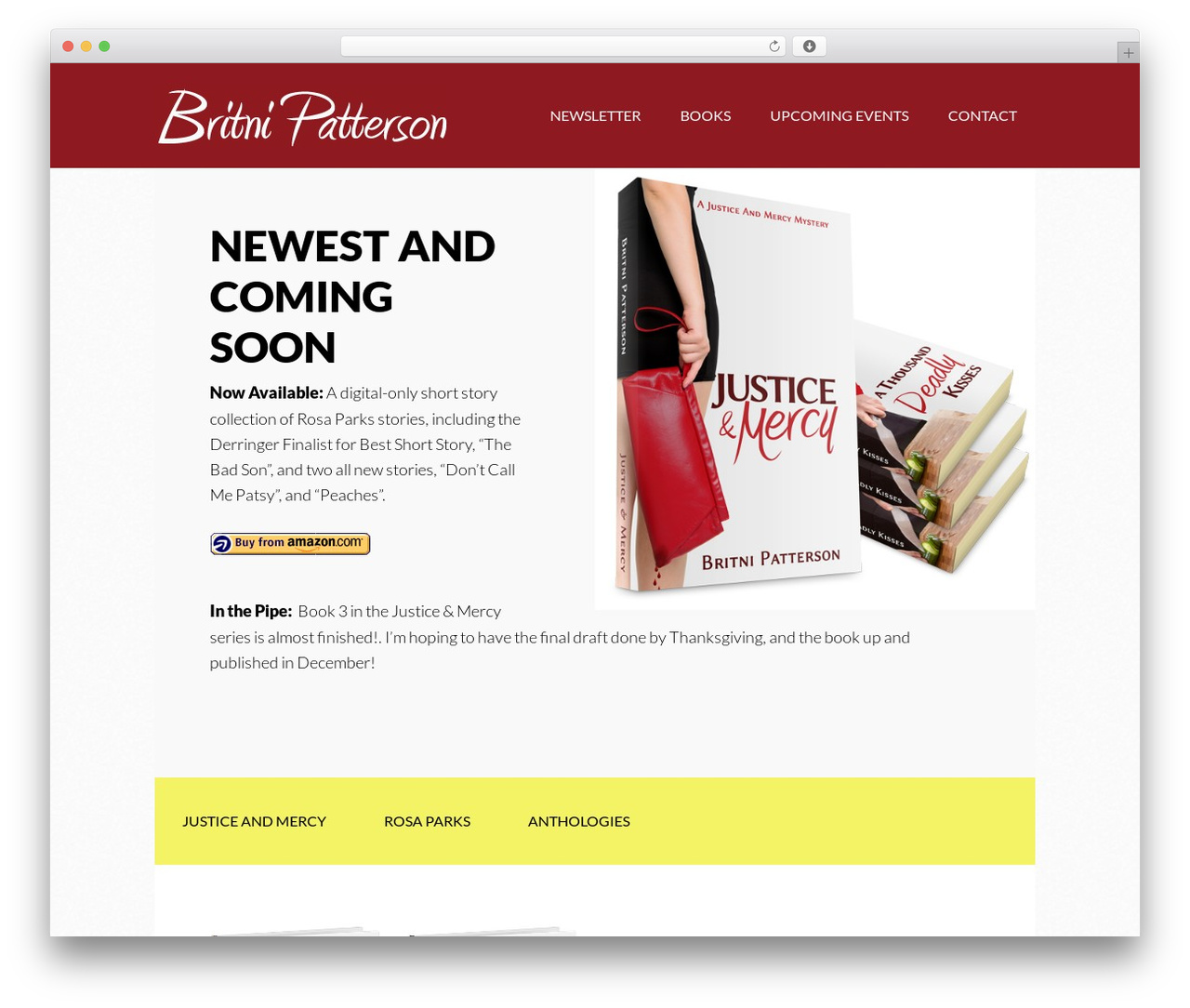 Author Pro Theme WordPress theme - britnipatterson.com Author Pro Theme WordPress theme - britnipatterson.com