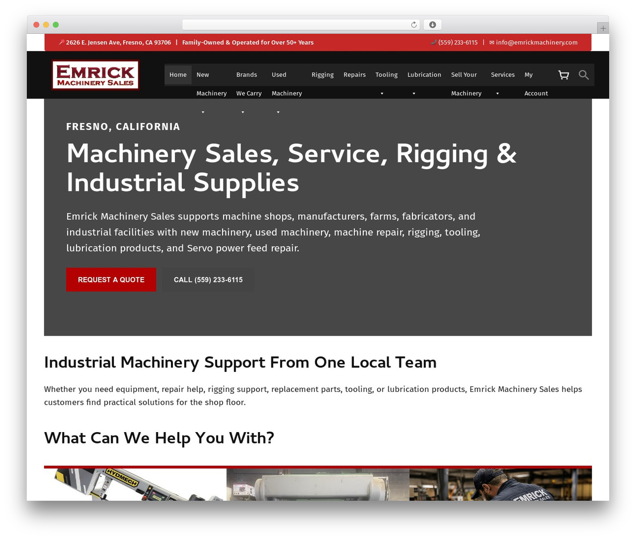 Backhoe best WordPress theme - emrickmachinery.com Backhoe best WordPress theme - emrickmachinery.com
