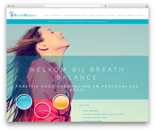 BenC - Bootstrap best WordPress theme - breathbalance.nl