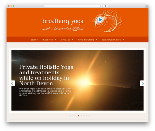 Cx menu customizer master WordPress plugin - breathingyoga.co.uk