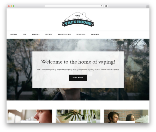 Chic Lite free WordPress theme - vapehousehi.com Chic Lite free WordPress theme - vapehousehi.com