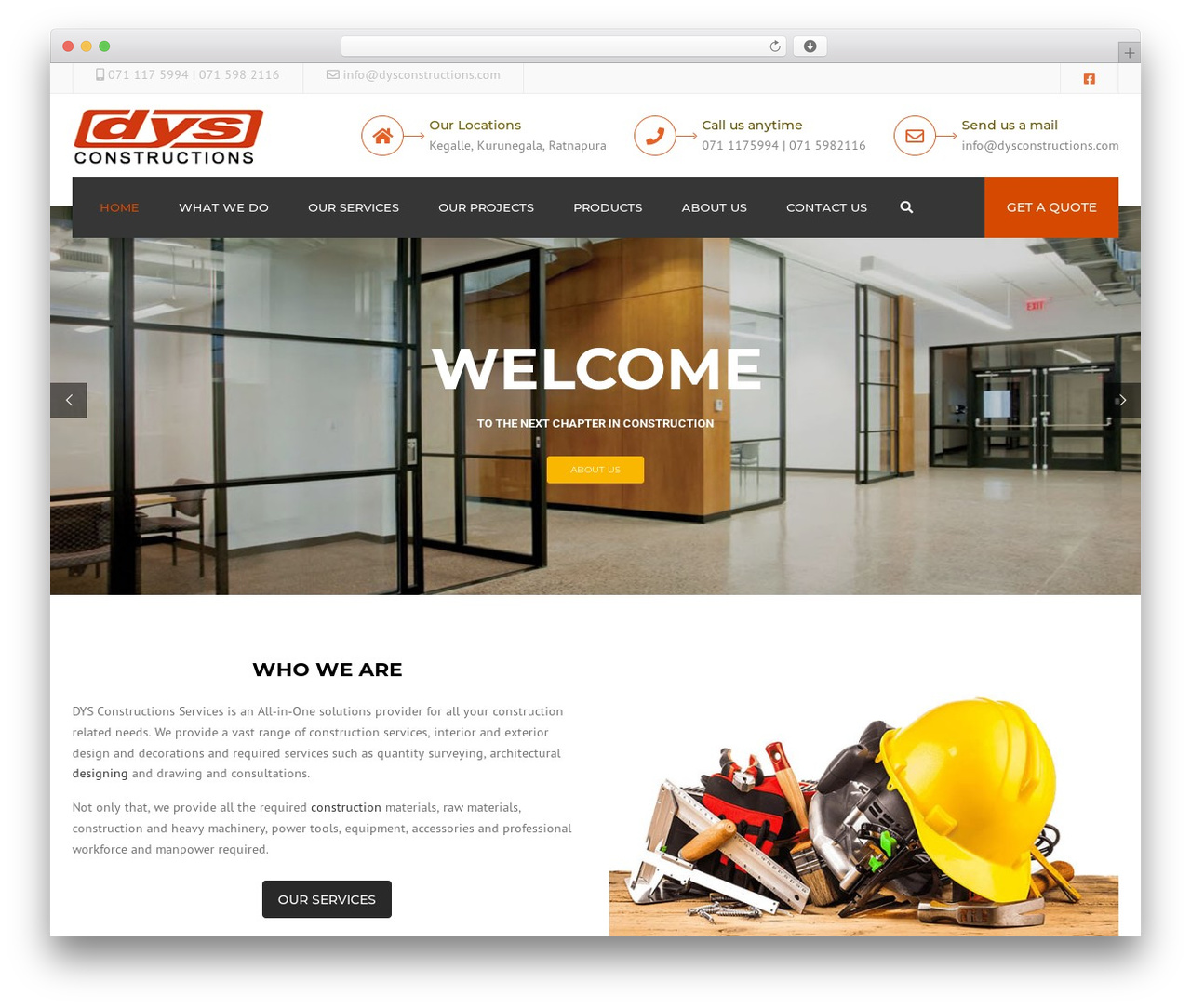 Constructo WordPress page theme - dysconstructions.com Constructo WordPress page theme - dysconstructions.com