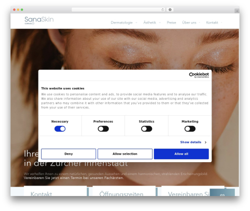 Corius WordPress theme - corius-sanaskin.ch