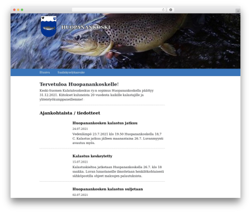 DevNetPress WordPress theme - huopanankoski.fi