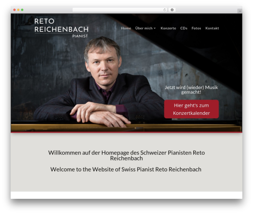 Divi best WordPress theme - retoreichenbach.ch
