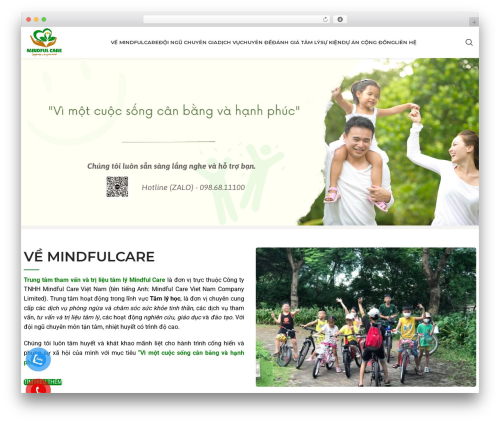 FenD WordPress website theme - mindfulcare.vn