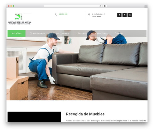 Finance WP theme - recogidamueblesgratis.org