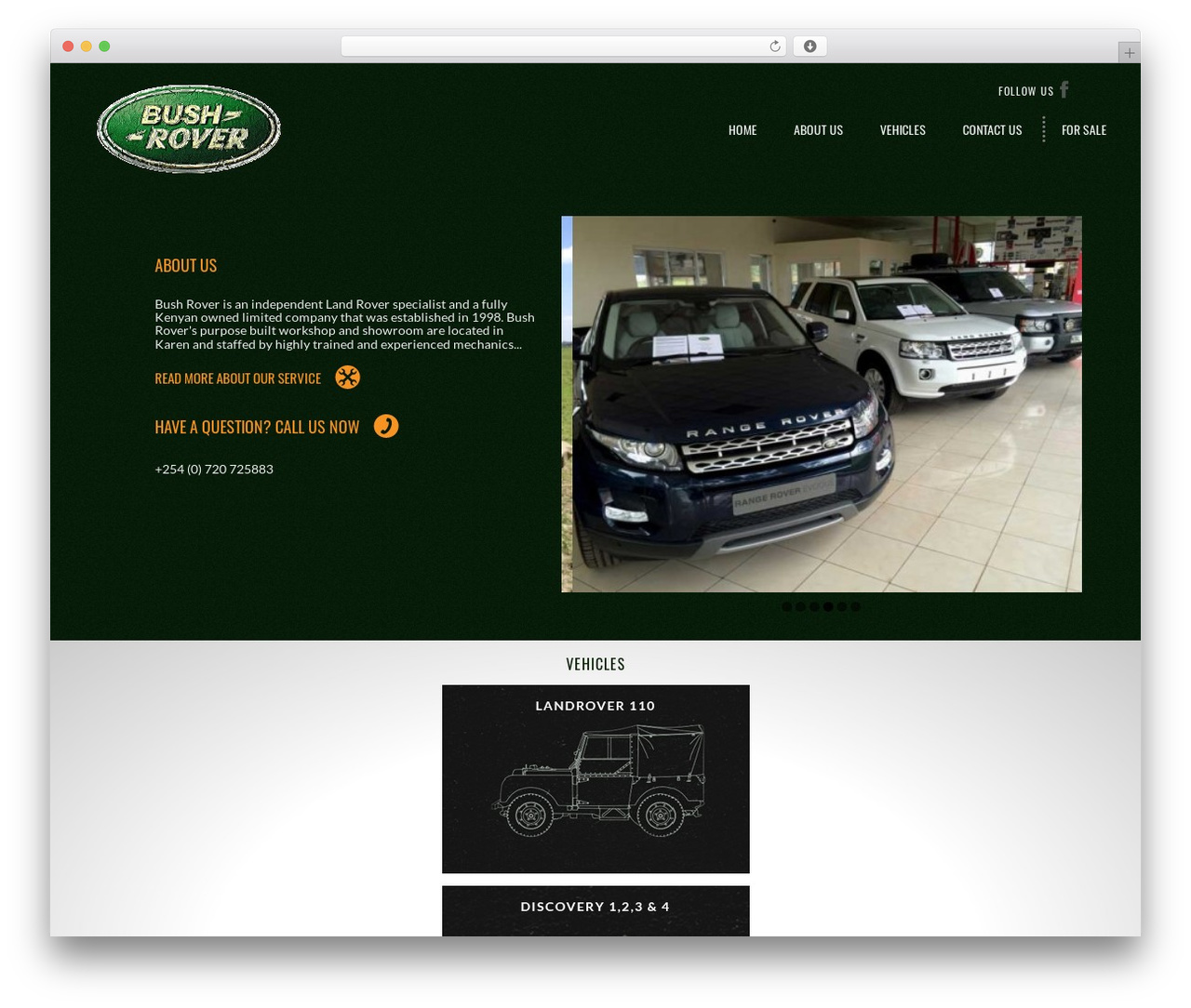 Headway Base WordPress theme - bushrover.com