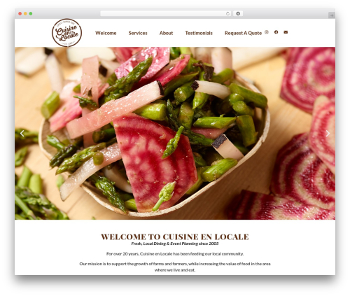 Hello CEL WordPress theme - cuisineenlocale.com