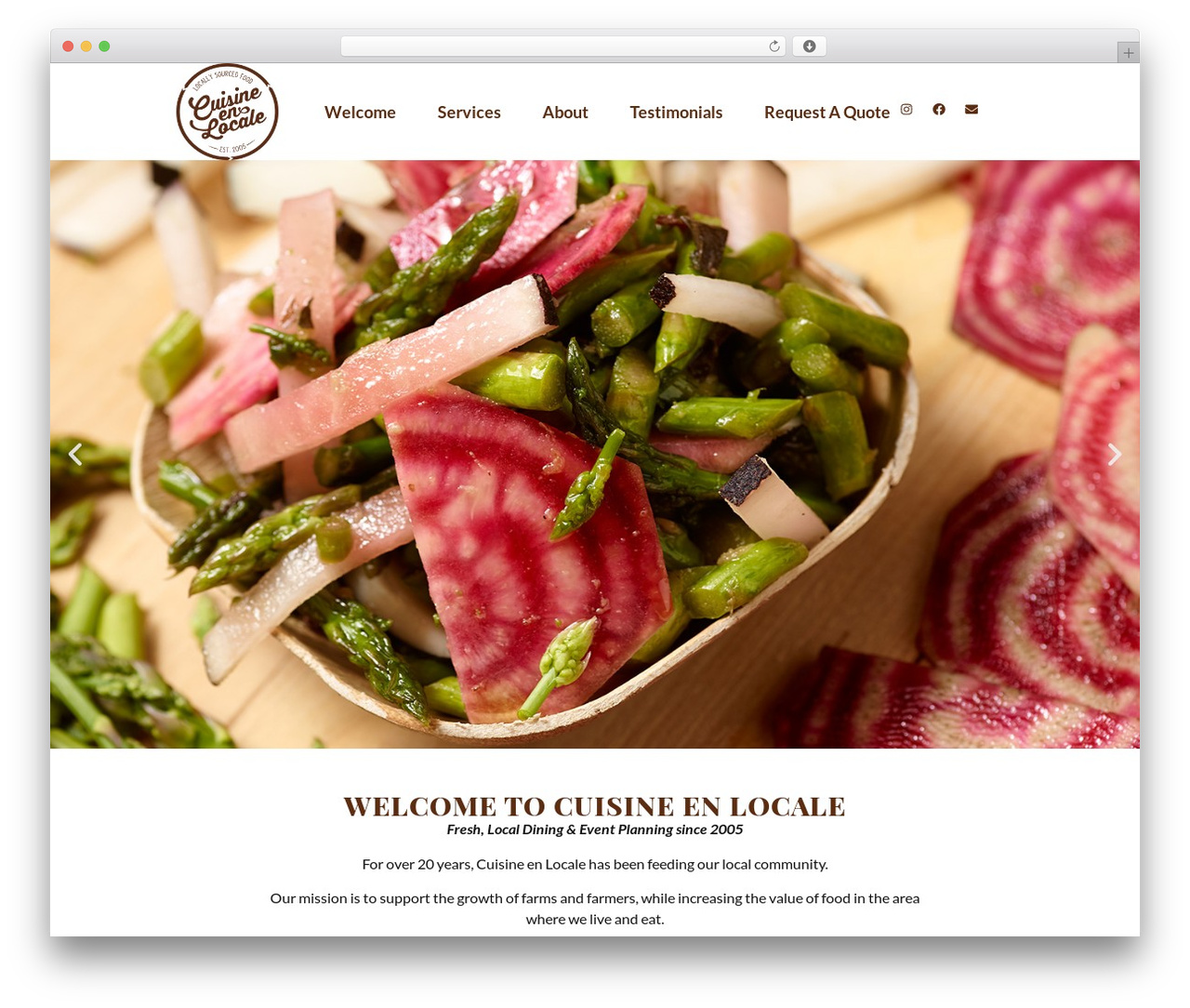 Hello CEL WordPress theme - cuisineenlocale.com