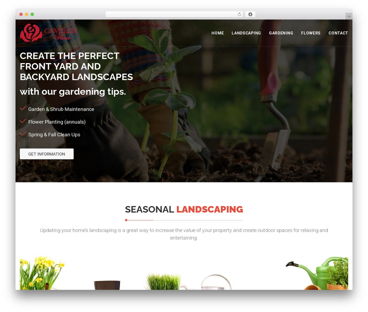 Layer Child WordPress theme - camelliaflora.com Layer Child WordPress theme - camelliaflora.com