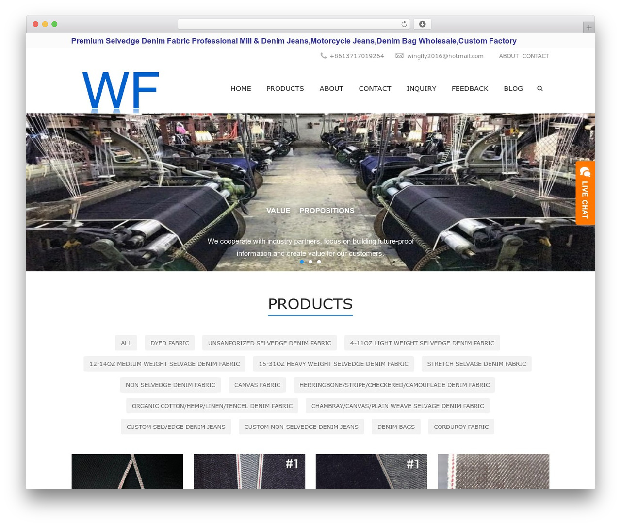 POPForeignTrade theme WordPress - www.wingflytextile.com