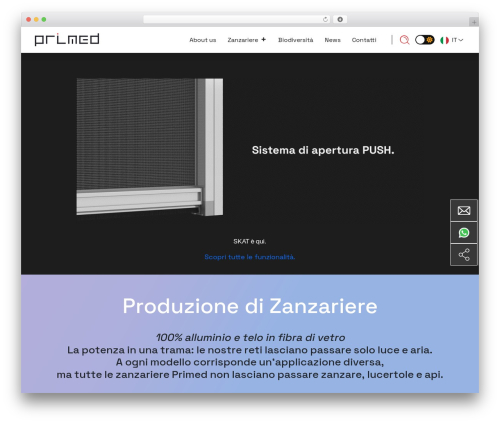 primed theme WordPress - www.primed.it