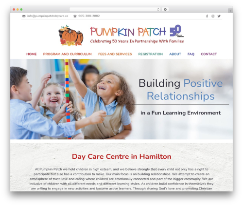 Acf7db schedule report WordPress plugin - pumpkinpatchdaycare.ca