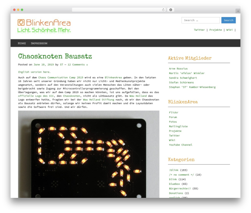 Cyberchimpsoptions WordPress plugin - blog.blinkenarea.org