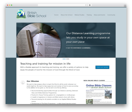 Salutation theme WordPress - britishbibleschool.com Salutation theme WordPress - britishbibleschool.com