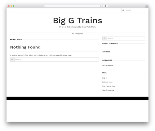 Samurai WordPress store theme - biggtrains.com Samurai WordPress store theme - biggtrains.com
