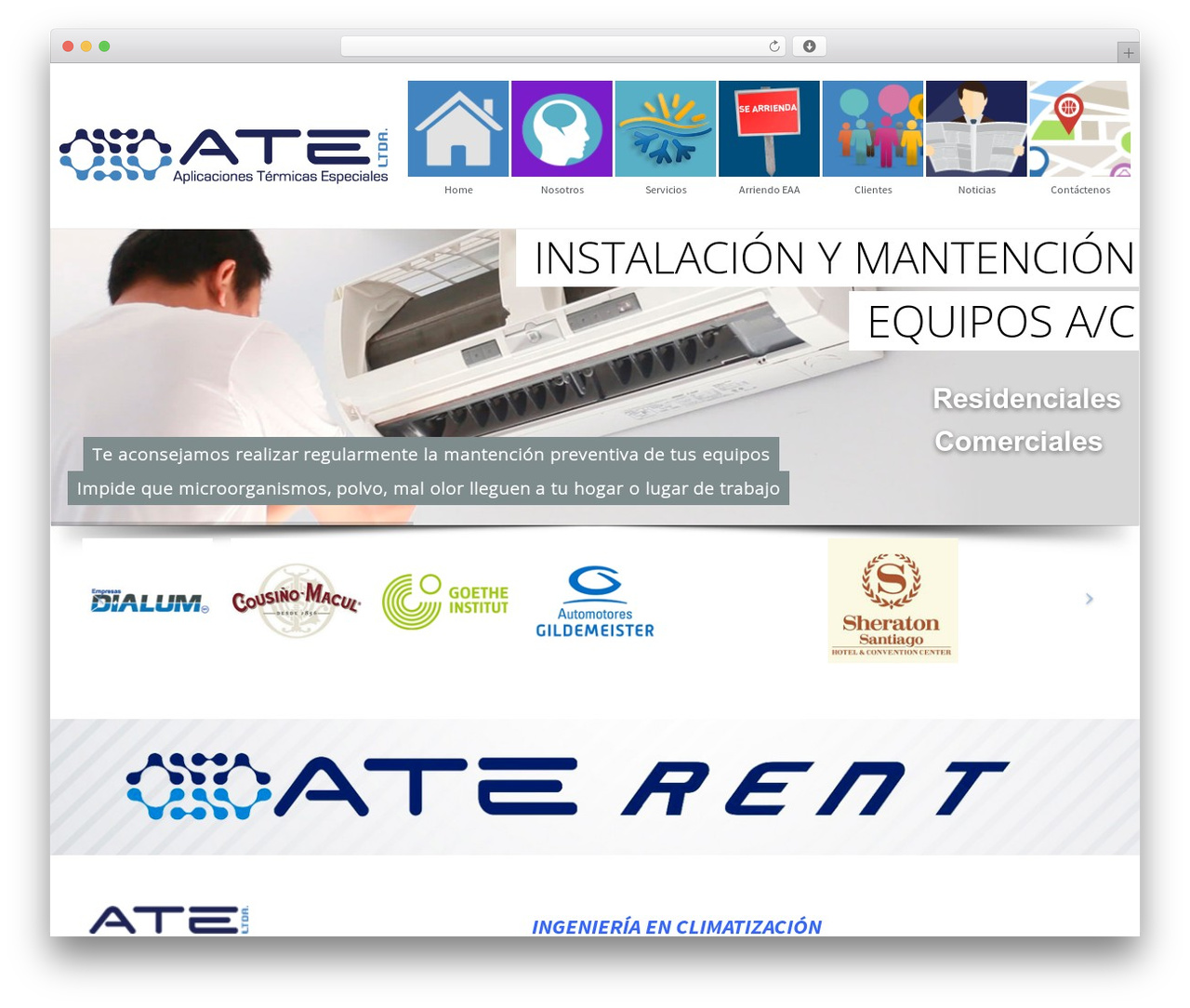 Second touch WordPress theme - ate-ltda.cl Second touch WordPress theme - ate-ltda.cl