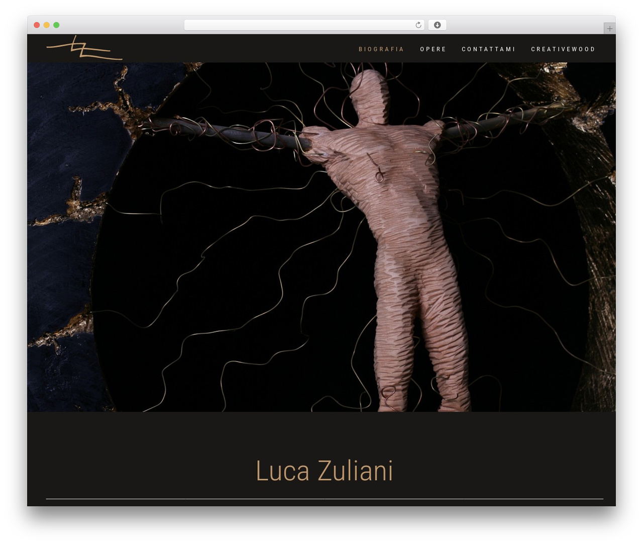 Shore WordPress theme - lucazulianiscultore.com Shore WordPress theme - lucazulianiscultore.com