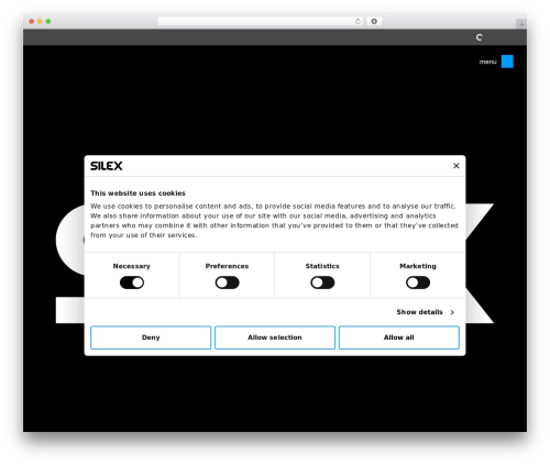 Silex WordPress theme design - silexmicrosystems.com
