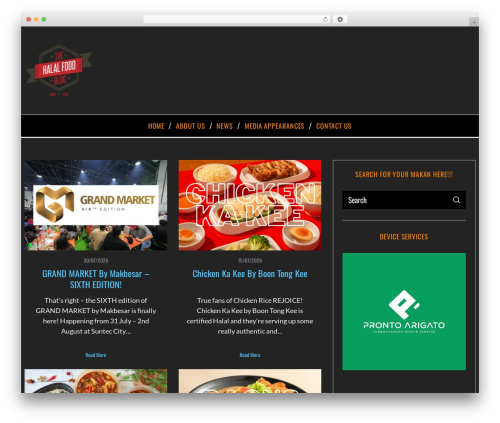 Simplemag addons WordPress plugin - thehalalfoodblog.com
