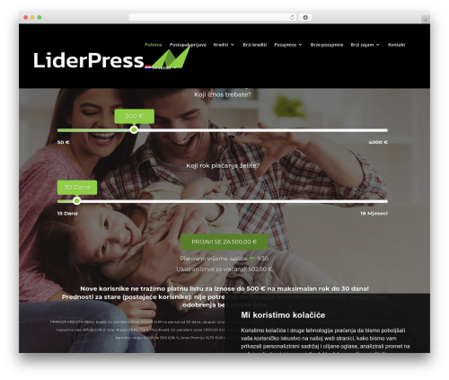 Push me WordPress plugin - liderpress.hr