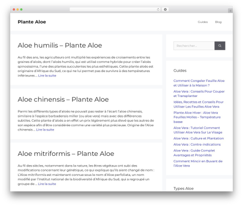 Seo repair kit WordPress plugin - plantealoe.com