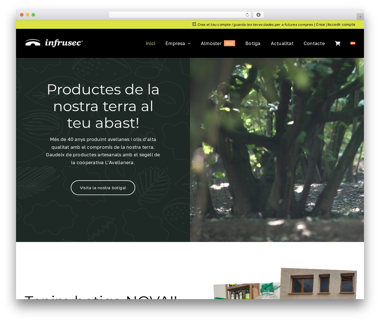 Theme WordPress Avada - avellanera.cat