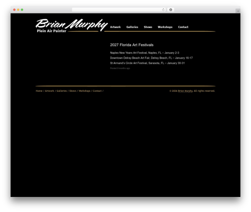 Theme WordPress Brian Murphy - bmurphy.net