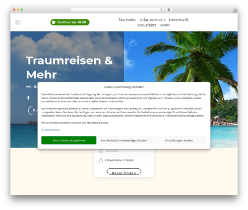 Smg theme extension WordPress plugin - traumreisen-wuerzburg.de