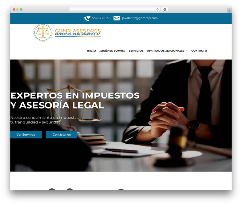 Theme WordPress Elegante - gdmrapi.com