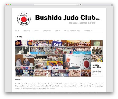 Tiny Forge top WordPress theme - bushidojudoclub.com