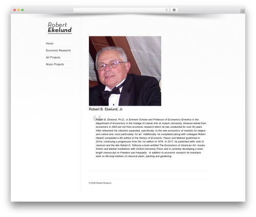 Vendetta theme WordPress - bobekelund.com