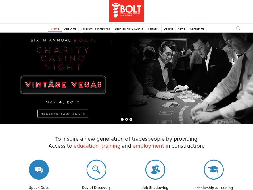 WordPress theme BOLT Theme by Madfatter Inc.