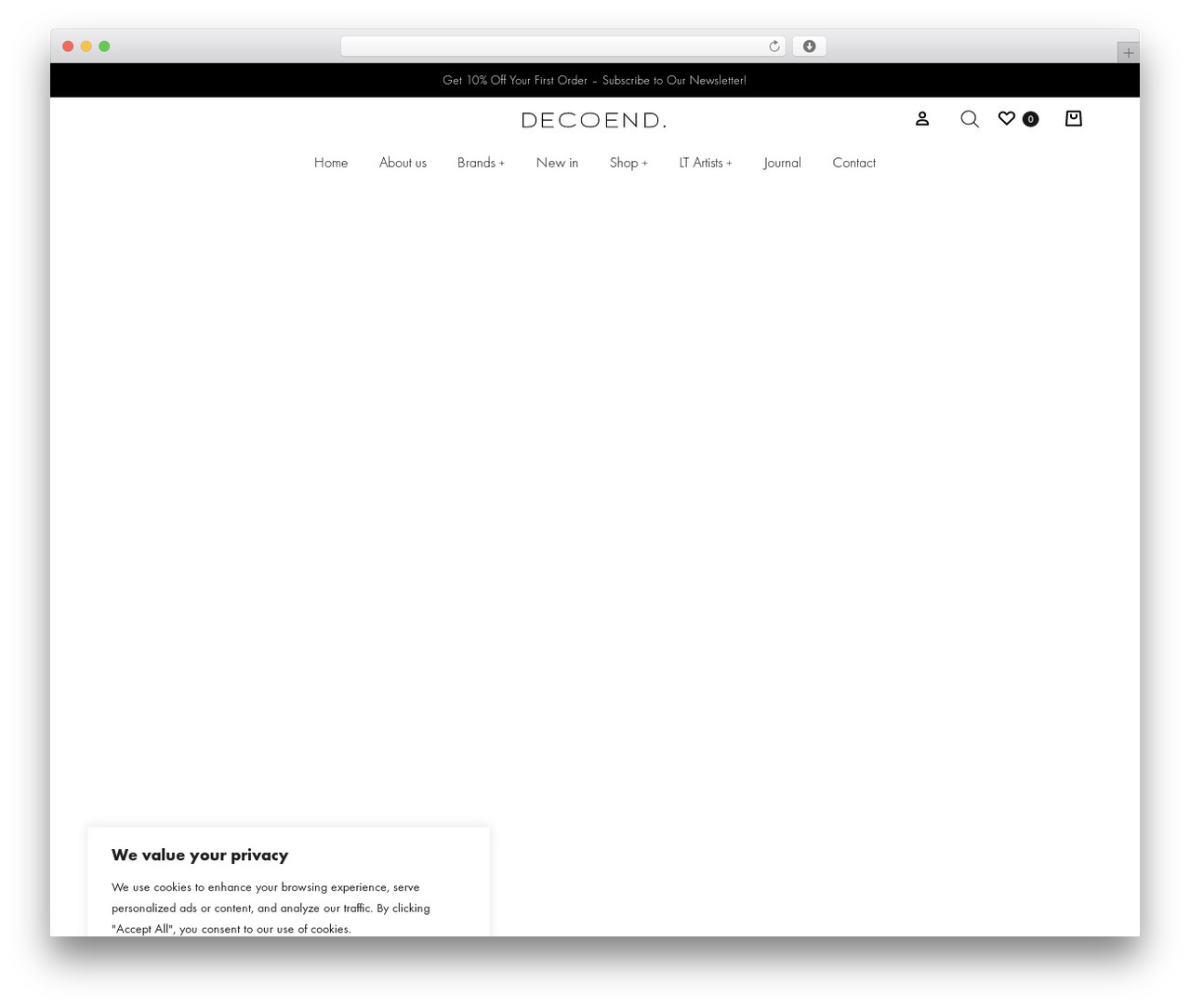 WordPress theme Konte Child Theme - decoend.com