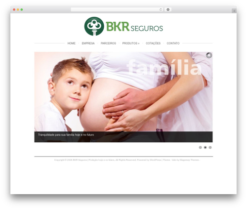 WordPress theme Valo - bkrseguros.com.br