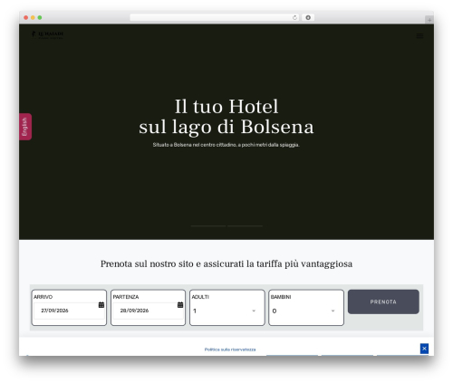 WordPress theme Gast - hotelbolsena.it