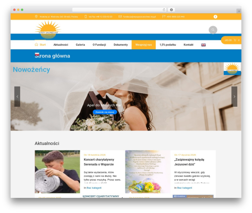 WordPress theme Welfare - wyspyszczesliwe.org.pl