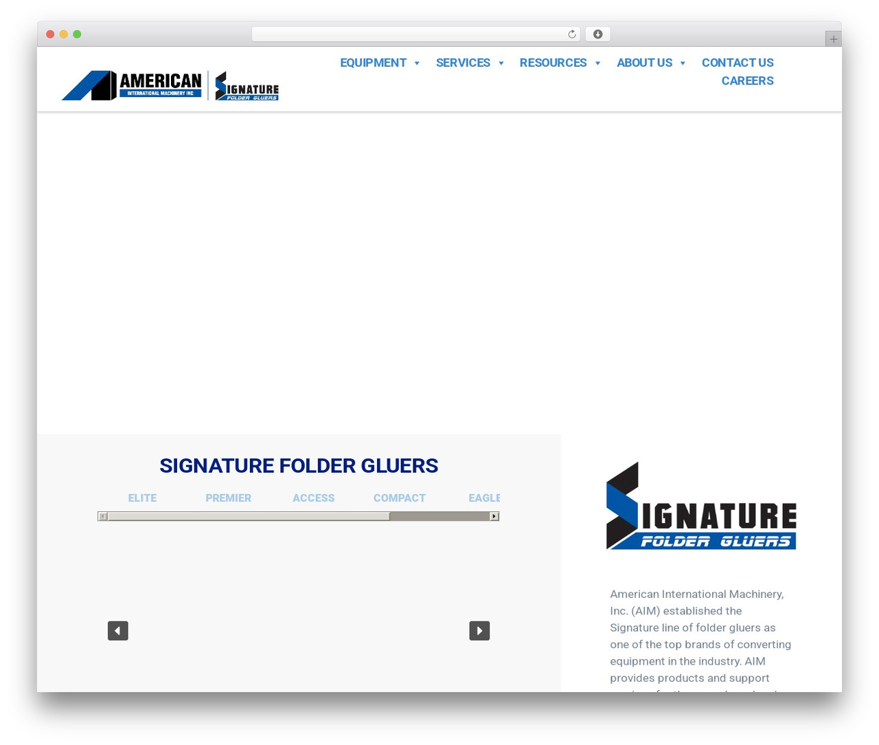 WP theme AIM Theme - aim-inc.net