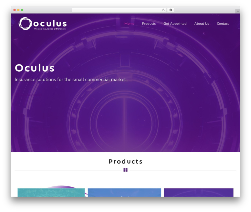 WP theme GeneratePress - oculusuw.com