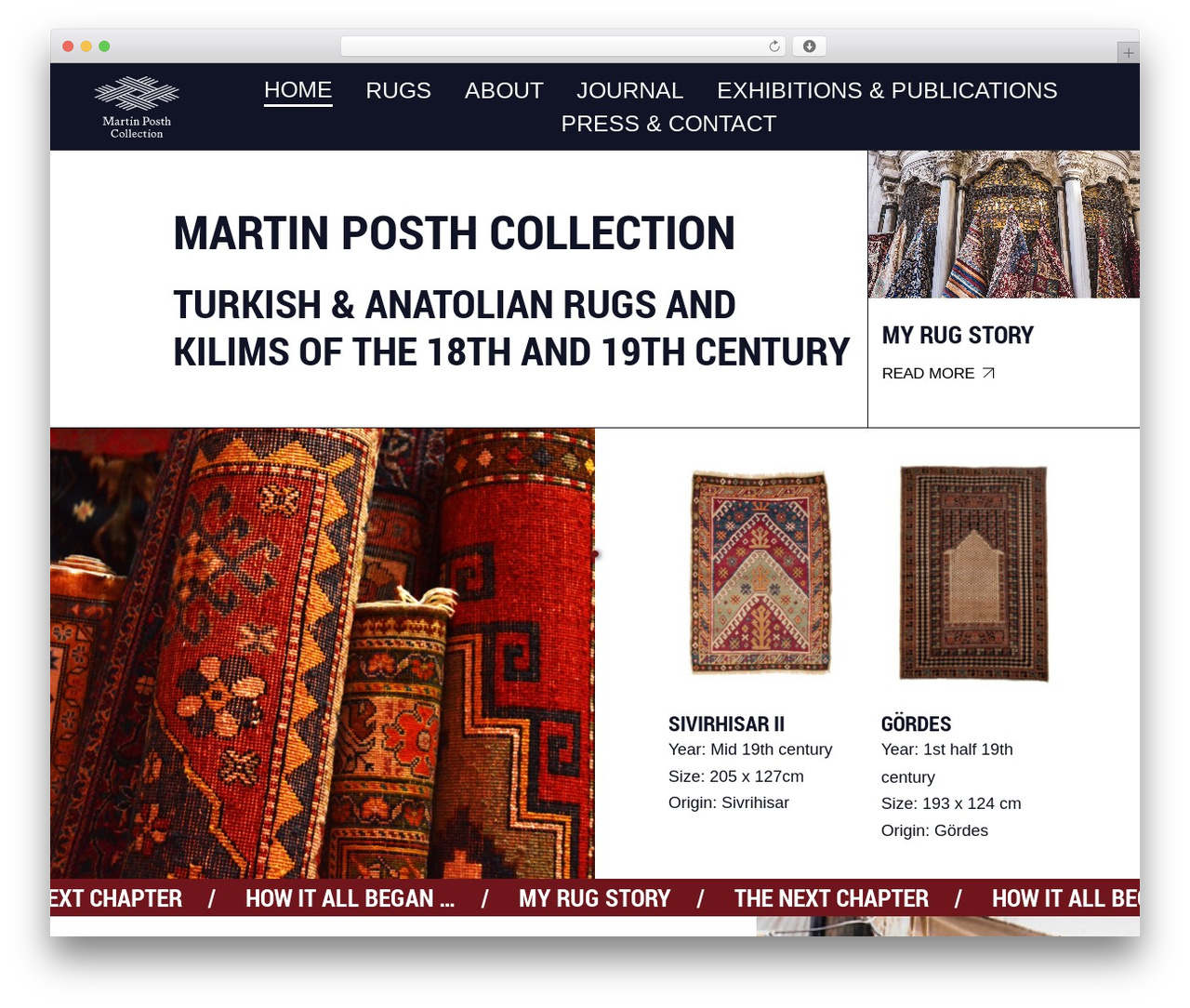 Zermatt theme WordPress - martinposthcollection.com