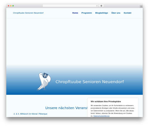 Send denial anti spam WordPress plugin - chropftuube.ch