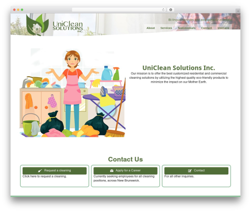 Beaver Builder Theme WordPress theme design - unicleansolutions.com