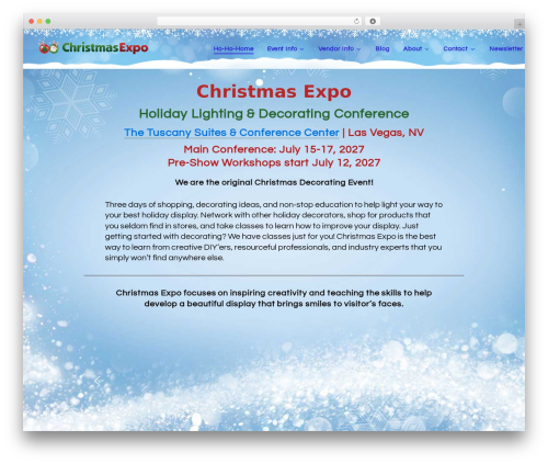 Course Maker Pro premium WordPress theme - christmasexpo.com