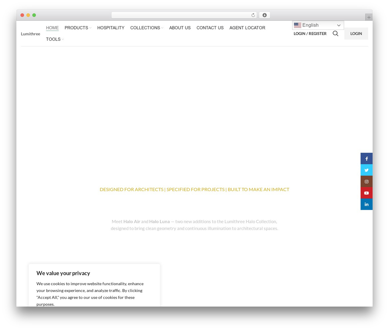Custom Lighting WordPress theme - lumithree.com Custom Lighting WordPress theme - lumithree.com
