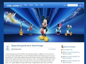 Disneymagic WordPress theme by Camelgraph