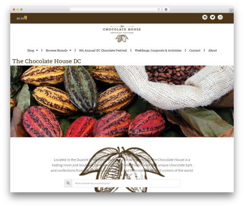 Gift up WordPress plugin - thechocolatehousedc.com