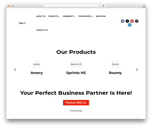 Ridez WordPress theme - www.esprinto.in